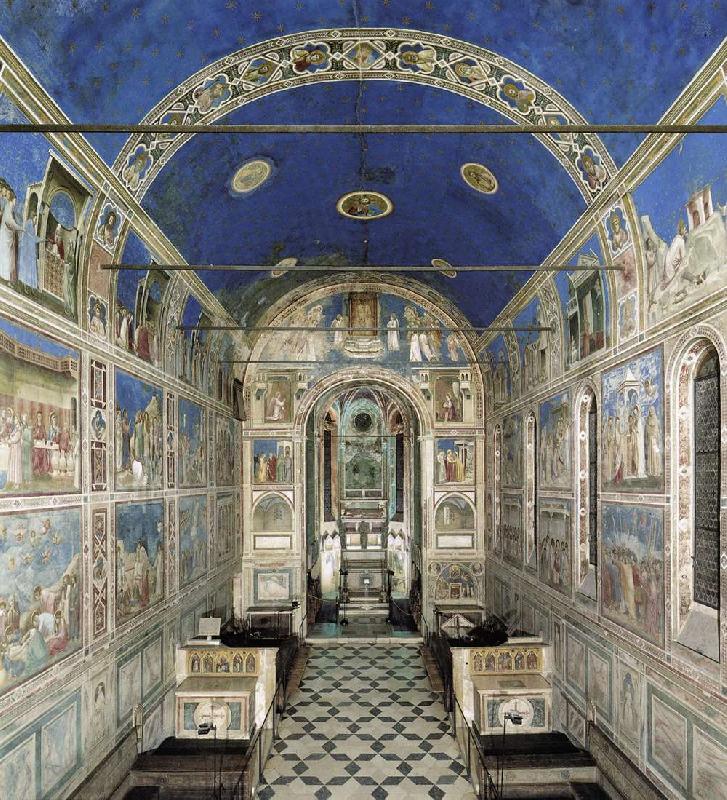 GIOTTO di Bondone The Chapel viewed from the entrance dfg Germany oil painting art